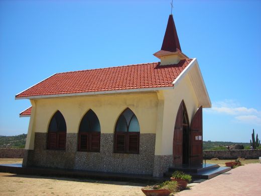 Attraits touristiques à Aruba : La chapelle d'Alto Visto