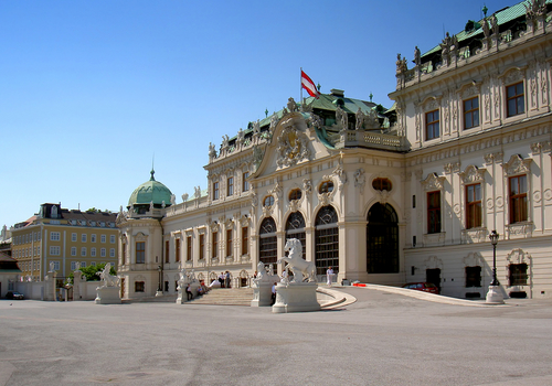 Attraits touristiques en Autriche : Palais du Belvédère 