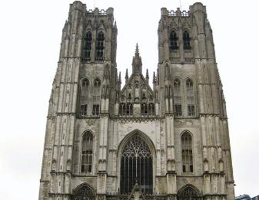 Attraits touristiques en Belgique : Cathédrale Saints-Michel-et-Gudule de Bruxelles 