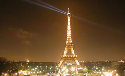 Attraits touristiques en France : La Tour Eiffel