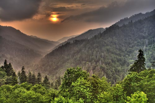 Attraits touristiques au États-Unis : Great Smoky Mountains 
