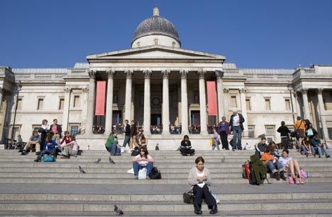 Attraits touristiques à Londres UK : The National Gallery