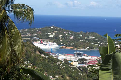 Attraits touristiques à Sainte Lucie : castries