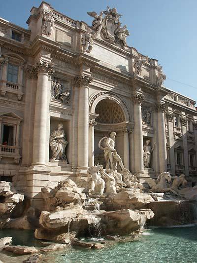 Attraits touristiques en Italie : La fontaine de Trevi