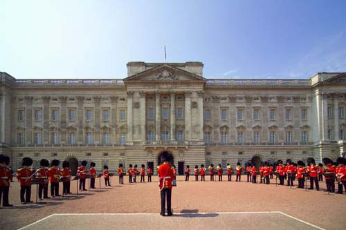 Attraits touristiques au Royaume-Uni : Buckingham Palace