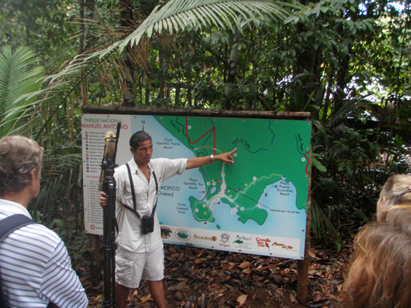 Attraits touristiques au Costa Rica : Manuel Antonio National Park
